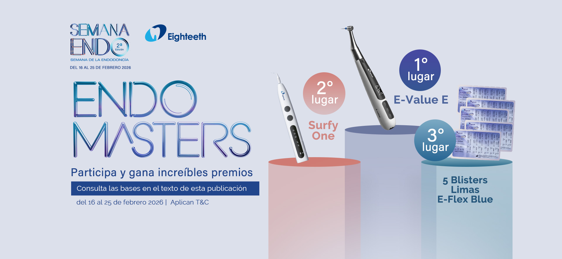 ENDOMASTERS Participa y gana increíbles premios